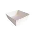 Глубокий квадратный контейнер из ламинированного картона 