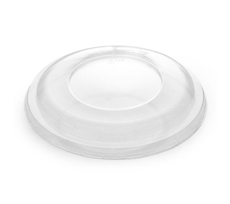 Плоская крышка из ПЭТ серии Сп-d190 для упаковки контейнеров тарелок с готовыми блюдами 