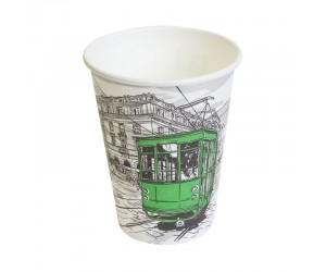 Бумажный стакан «Трамвай»  