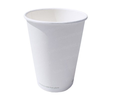 Одноразовый бумажный стакан с покрытием из PLA для горячих и холодных напитков