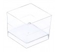 Прозрачная фуршетная форма куб для сервировки холодных закусок