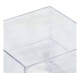 Прозрачная фуршетная форма куб для сервировки холодных закусок