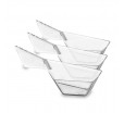 Фуршетая форма моно доза оригами для подачи холодных блюд