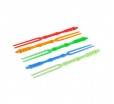 Пластиковые шпажки вилочки разных цветов для создания канапе