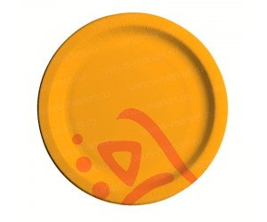Ламинированная бумажная тарелка Whizz  