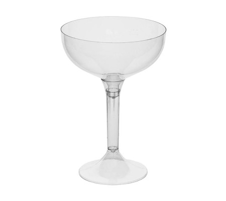 Пластиковый бокал креманка для шампанского и игристых вин