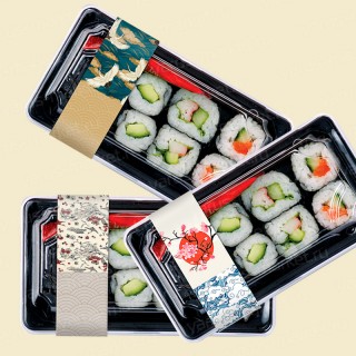 Упаковка для доставки суши