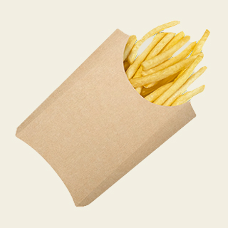 Упаковка для картофеля фри