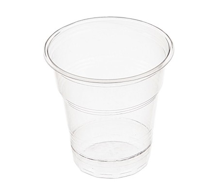 Прозрачный одноразовый стакан стопка для холодных напитков