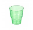 Пластиковый стакан, 200 мл, для холодных напитков, зеленый, красный, синий