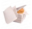 Обертка для бургеров и подложки на поднос из вощеной неотбеленной бумаги