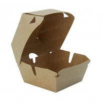 Коробка для гамбургера с покрытием из PLA