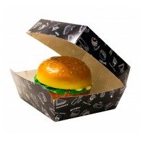 Коробка для гамбургера Complement Black 