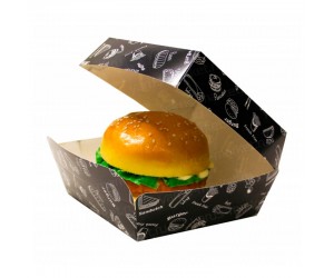Коробка для гамбургера Complement Black 