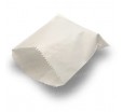 Жировлагостойкий белый пакет из пергамента с донной складкой для картофеля фри, нагетсов и других закусок