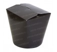 Коробка для лапши WOK, 550/700 мл, черная, ламинированный картон