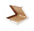 Самосборная квадратная коробка для пиццы оптом из гофрокартона  