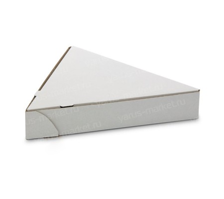 Картонная треугольная коробка для куска пиццы