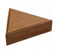 Картонная треугольная коробка для куска пиццы