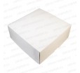 Телескопическая картонная коробка для упаковки пирожных, эклеров и любой выпечки