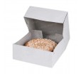 Картонная коробка для больших тортов с откидной крышкой