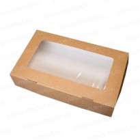 Картонная коробка с прозрачным окошком