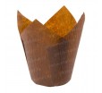 Бумажная форма тюльпан для выпечки кексов, маффинов и капкейков