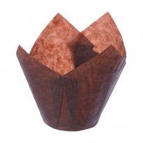 Бумажная форма тюльпан для кексов