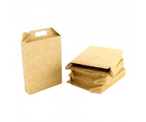 Плоская коробка сундучок из картона