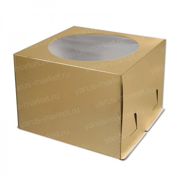 Квадратная коробка под торт