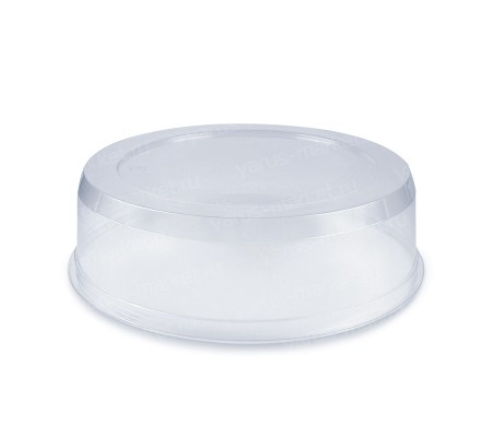 Высокая пластиковая крышка для упаковки круглого торта