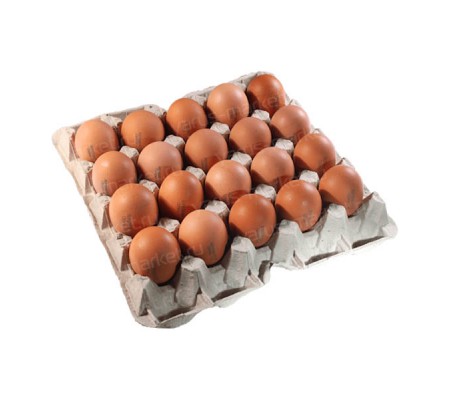 Бугорчатая прокладка на 20 яиц  для транспортировки и хранения 