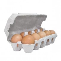 Контейнер для 10 куриных яиц, картонный