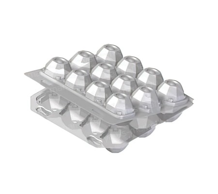 Одноразовый пластиковый контейнер на 12 перепелиных яиц
