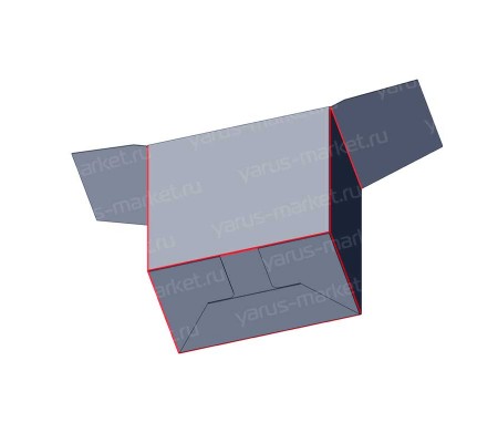 Картонная коробка для упаковки препаратов медицинцы и фармацевтики «Ласточкин хвост»