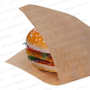 Крафт-бумага, 84х70 см, бурая, для упаковки хлебобулочных изделий
