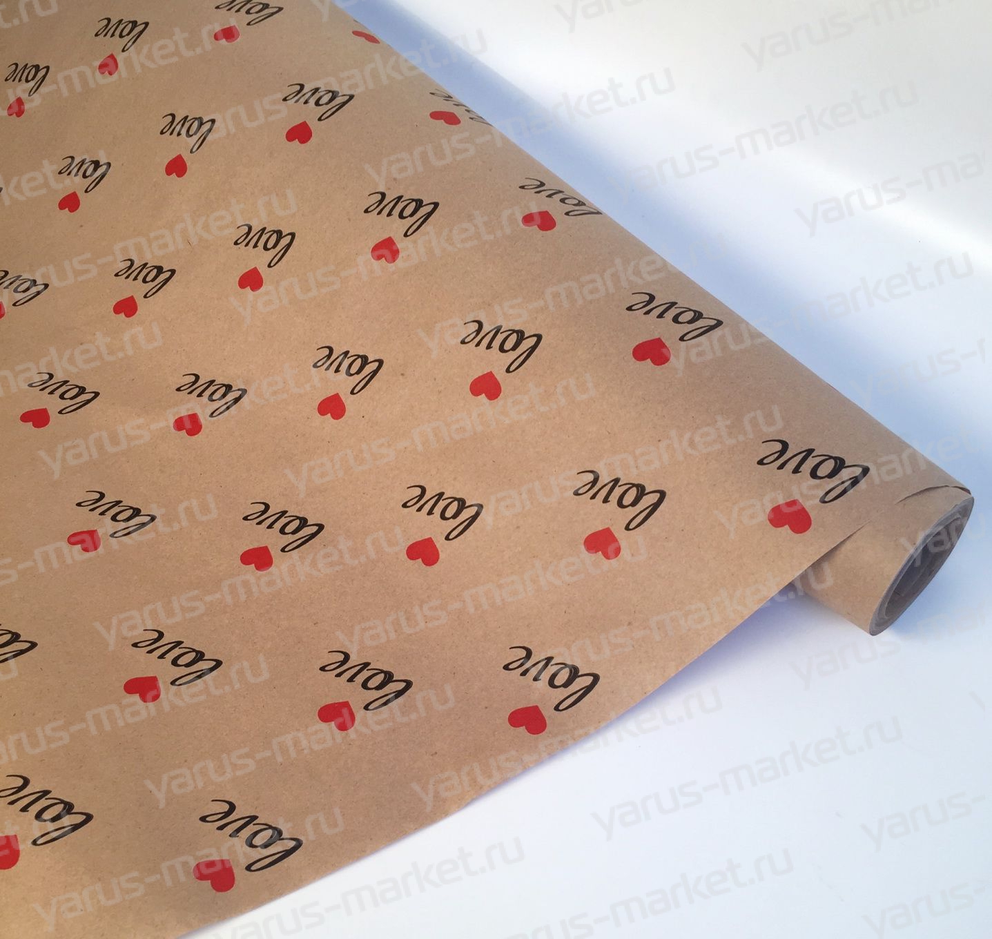 Крафт-бумага в рулоне, для упаковки пищевых продуктов, 0.47х10 м., 0.78х10 м