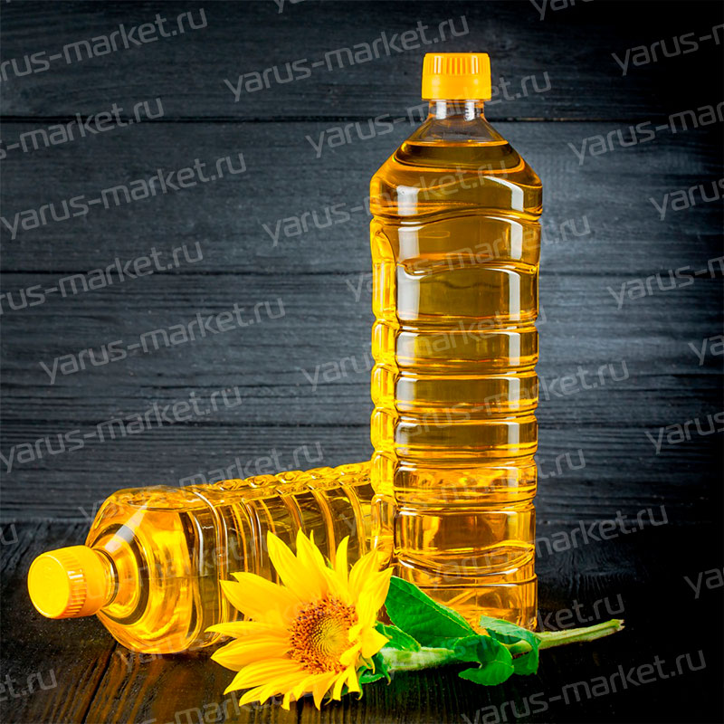 Бутылка под растительное масло 1 и 2 литра, ПЭТ