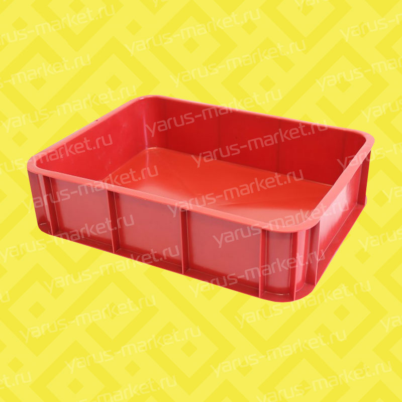 Пластиковый ящик для пирожных